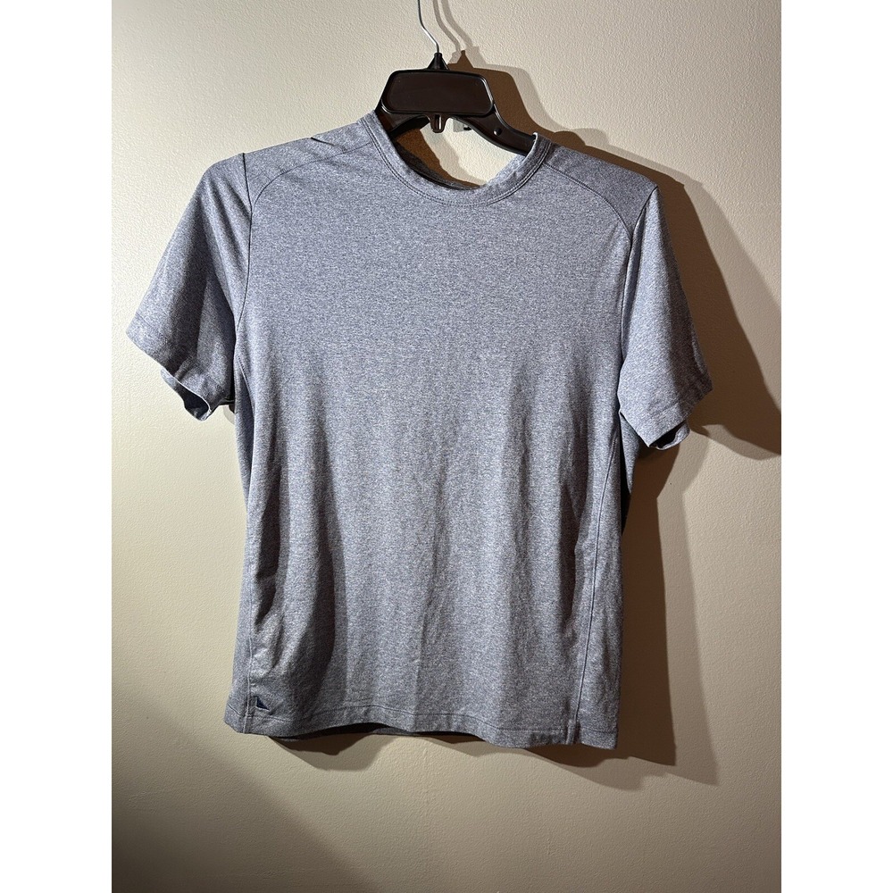 Untuckit Medium‎ Heathered Blue Dri Fit Shirt
